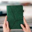 Case for Lenovo Tab M10 Plus 10.6 Gen 3 TB-125F TB-128F, Classic, with space for stylus, green
