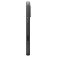 Spigen Enzo Aramid MagSafe case for iPhone 17 Pro, carbon black / silver