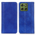Split Leather Flip Case for Motorola Edge 70