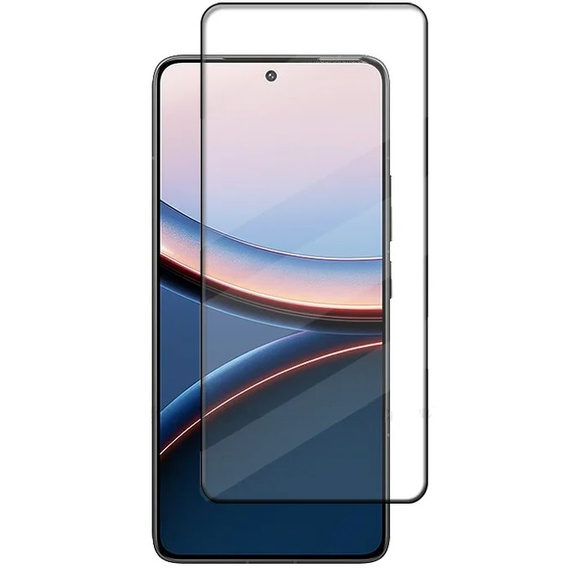 3D Tempered Glass for Xiaomi Poco F7 Ultra, black frame