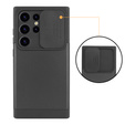 Case for Samsung Galaxy S24 Ultra, ERBORD MagProtect Slide Camera, black