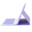 Bluetooth keyboard case for iPad 11" 2025 A16 (11 gen.) / iPad 10.9" 2022 (10 gen.), Purple