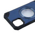 Case for iPhone 14, Heavy Duty, for MagSafe, dark blue