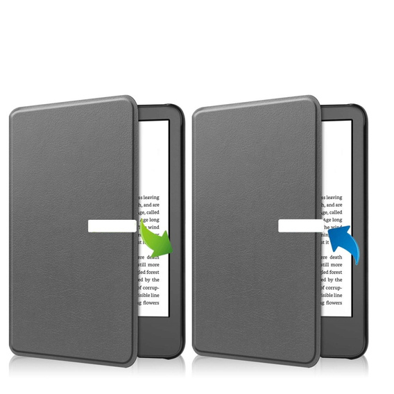 Case for Kindle 11, Smartcase, grey