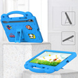 Children's case for Samsung Galaxy Tab S10 Lite / S10 FE / S9 FE, Cute Patterns, with stand, blue