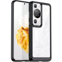 Case for Huawei P60 / P60 Pro, Fusion Hybrid, transparent / black