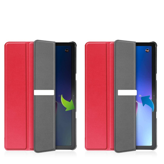 Case for Lenovo Tab M10 10.1 Gen 3, Smartcase, red