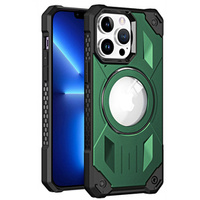 Case for iPhone 13 Pro, Heavy Duty, for MagSafe, green