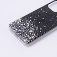 Case for Xiaomi Redmi 12, Glittery, black