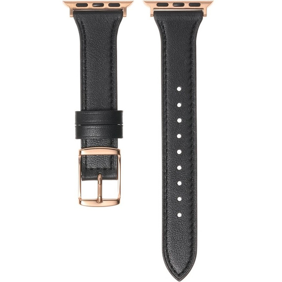 Watch Strap for Apple Watch 1/2/3/4/5/6/7/8/SE 38/40/41mm, Black