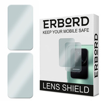 2x ERBORD tempered glass for camera to Xiaomi Poco F4 5G / Redmi K40S 5G