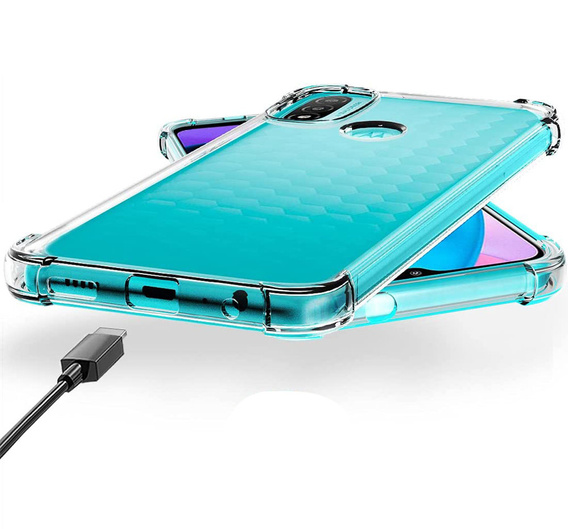 Case for Motorola Moto E20/E30/E40, Dropproof, transparent