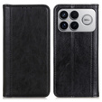 Split Leather Flip Case for Xiaomi Poco F8 Ultra