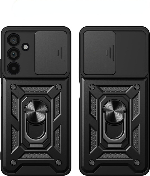 Case for Samsung Galaxy M55 5G, CamShield Slide, black