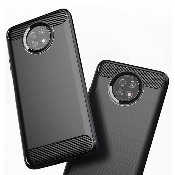 Case for Xiaomi Redmi Note 9T 5G, Carbon, black