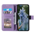 Flip case for Motorola Moto G13 / G23, Mandala Flower, purple