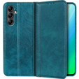 Flip case for Samsung Galaxy A14 4G/5G, Split Leather, green
