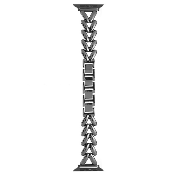 Bracelet for Apple Watch 1/2/3/4/5/6/7/8/SE/ULTRA 42/44/45/49MM, Black.