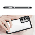 Case for Samsung Galaxy S23 FE, Fusion Hybrid, transparent / black