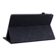 Case for Samsung Galaxy Tab S6 Lite, Wallet Pen Slot, black