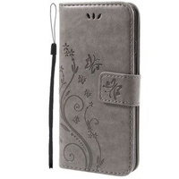 Flip case for iPhone 7/8/SE 2020/SE 2022, Butterfly, grey