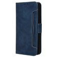 Flip case for Infinix Note 40 Pro, Card Slot, dark blue