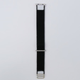 Nylon Strap for Apple Watch 1/2/3/4/5/6/7/8/SE/ULTRA 42/44/45/49mm, Black / White