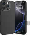 BENKS Kevlar Armor PRO Carbon Fiber 600D D065 case for MagSafe for iPhone 16 Pro