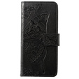 Flip case for Realme 11 Pro / 11 Pro +, Butterfly, black
