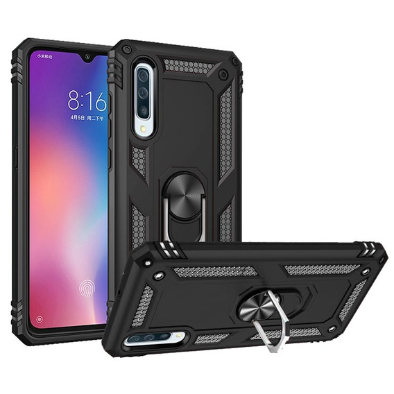 Armor Case for Samsung Galaxy A50 / A30s, Nox Case Ring, black