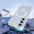 Case for Samsung Galaxy A17 5G, for MagSafe, reinforced, transparent