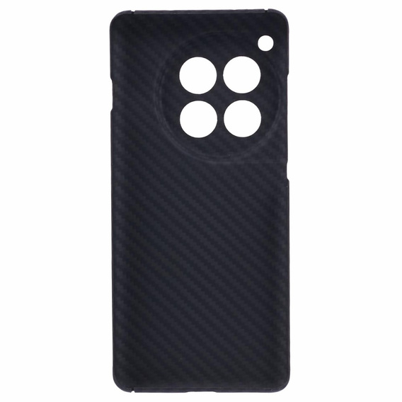 Case for OnePlus 12 5G, Aramid Fiber Cover, black