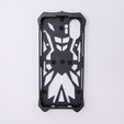 Armored case for Nothing Phone 2, Aluminum Alloy, black