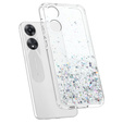 Case for Oppo A78 5G, Glittery, transparent