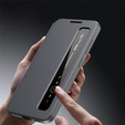Smart View Window Leather Case for Samsung Galaxy S25 FE