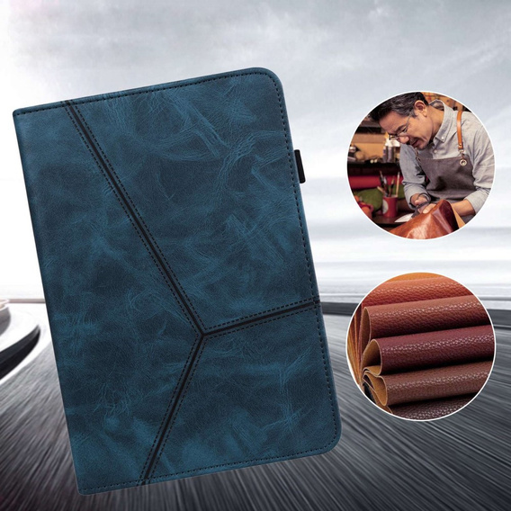 Case for Lenovo Tab M10 Plus 10.6 Gen 3 TB-125F TB-128F, Butterfly, blue