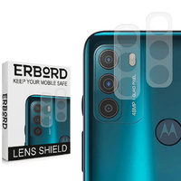 2x ERBORD tempered glass for camera to Motorola Moto G50