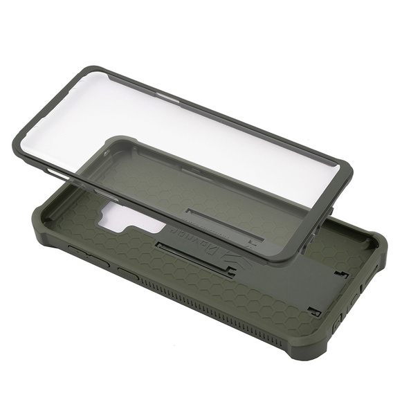 Armored case for Samsung Galaxy S9 Plus, Dexnor Full Body, green