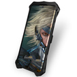 Armored case for Xiaomi Redmi Note 12 Pro+ Plus 5G, Aluminum Alloy, black