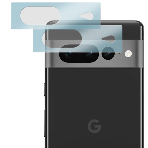 2x ERBORD tempered glass for camera to Google Pixel 7 Pro