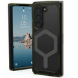 Urban Armor Gear Case for Galaxy Z Fold 5 5G, Plyo MagSafe, transparent / green