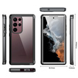 Case for Samsung Galaxy S22 Ultra, Shockproof, with film, black
