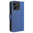 Flip case for Realme Note 50, Wallet Smart Magnet, blue