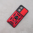 Case for Oppo A78 4G, CamShield Slide, red
