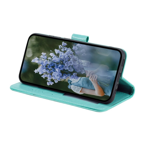 Flip case for Samsung Galaxy A34 5G, Mandala, green
