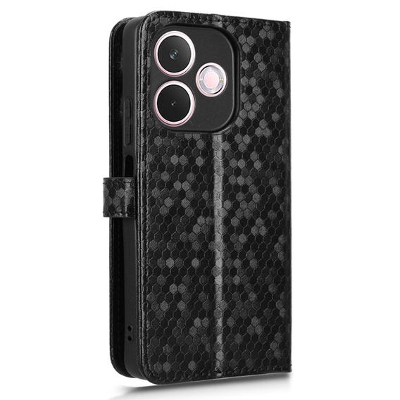 Flip case for Oppo A5 Pro 5G, Wallet Rhombus, black