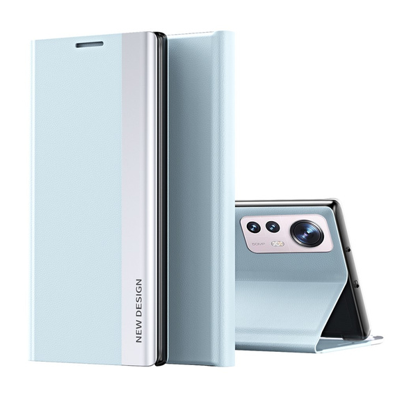 Flip case for Xiaomi 12 / 12X, Side Magnetic, blue