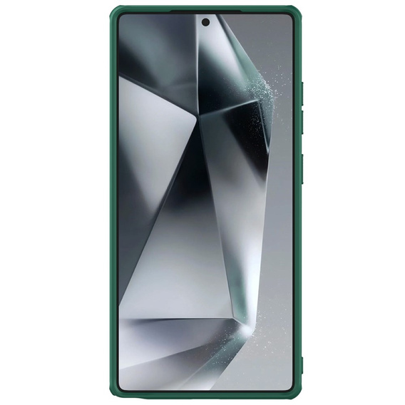 NILLKIN Case for Samsung Galaxy S25 Ultra, Super Frosted Shield Case, green