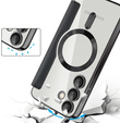 Flip case for Samsung Galaxy S25 FE, RFID Wallet MagSafe CamShield, black