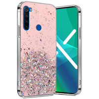 Case for Xiaomi Redmi Note 8T, Glittery, pink